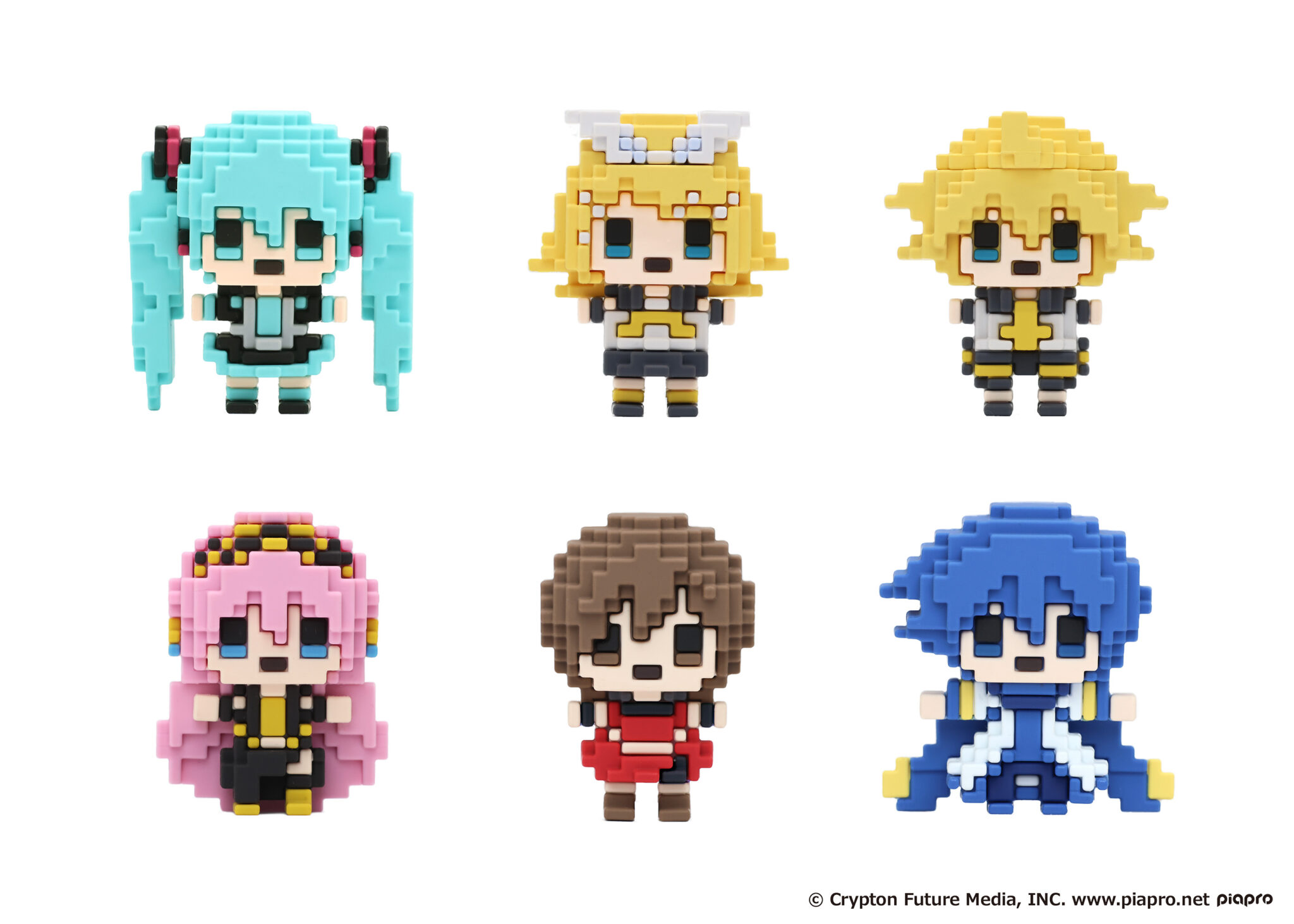 ビルドット『ピアプロキャラクターズ』マスコットフィギュア(全6種)