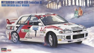 20407 1/24 三菱ランサーエボリューションⅢ 1996スウェディッシュラリーウイナー