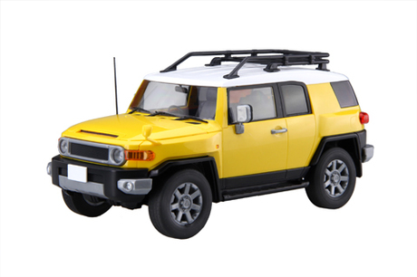 車NX-10 1/24 トヨタ FJクルーザー(ツートンイエロー)
