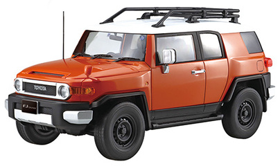 1/24 車NEXTシリーズ №25 トヨタFJクルーザー(ツートーンオレンジ/2012)