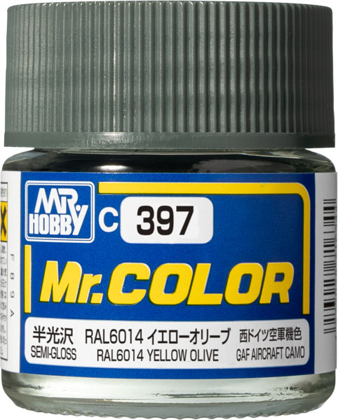 C397 Mr.カラー RAL6014 イエローオリーブ