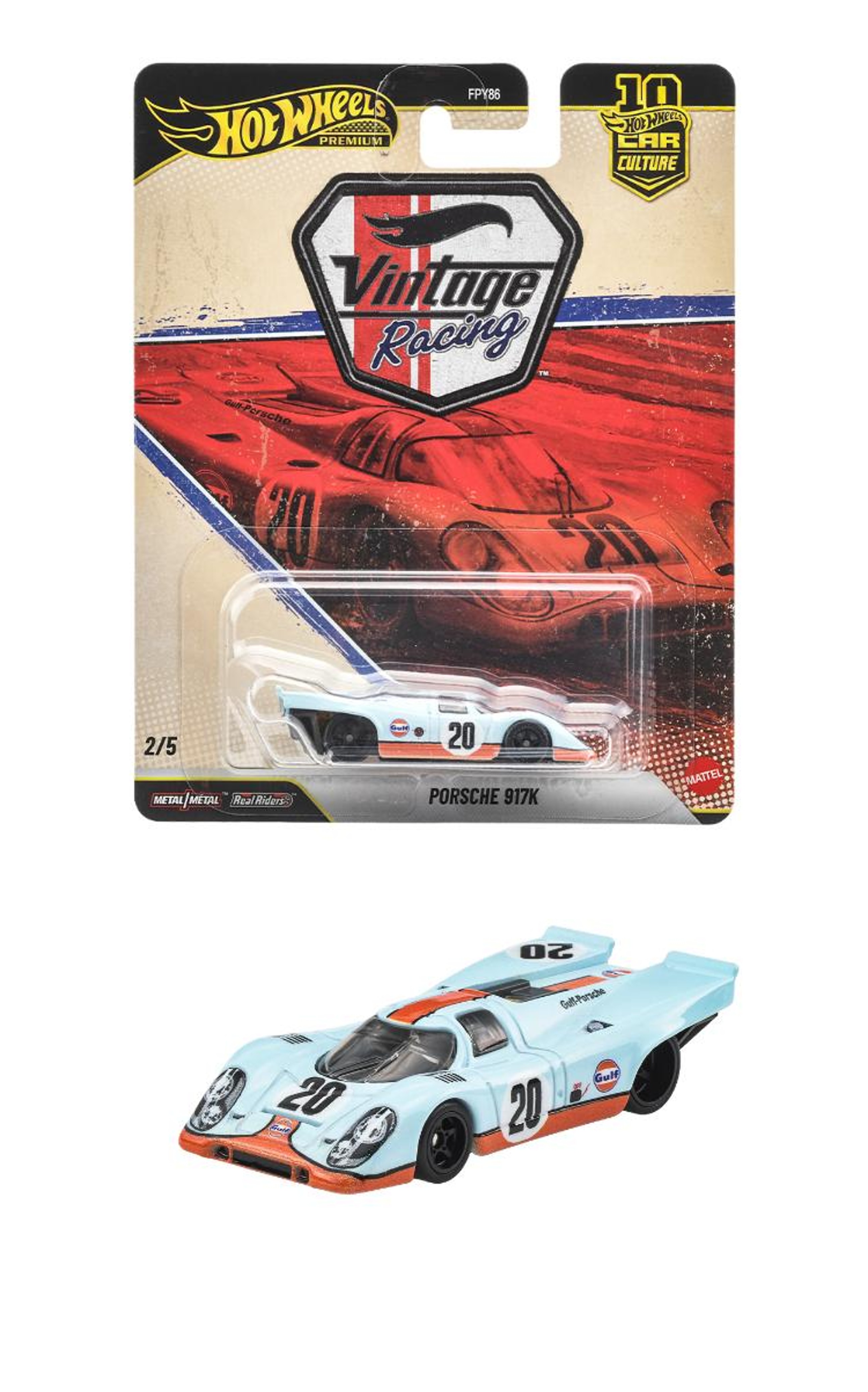 JKF03-9866 ホットウィール カーカルチャー ヴィンテージレーシング ポルシェ 917K