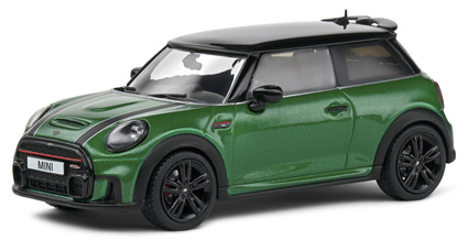 S4315002 SOLIDO 1/43 ミニ クーパー ジョン クーパー ワークス 2023 (グリーン)