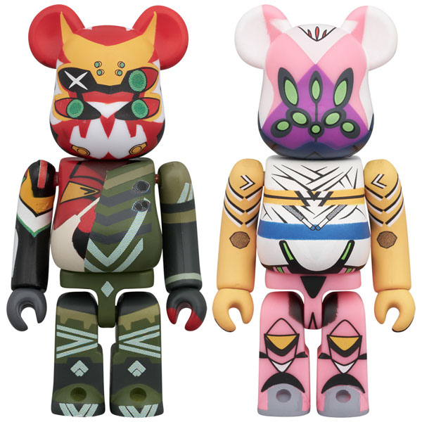 BE@RBRICK エヴァンゲリオン2号機α & 8号機β