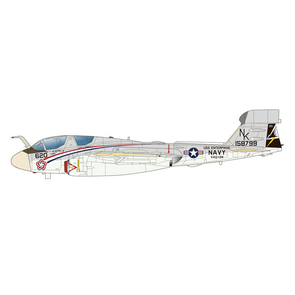 AE144-18 プラッツ 1/144 アメリカ海軍 電子戦機 EA-6B プラウラー アメリカ建国200年記念塗装機 2機セット VAQ-136 ガントレット&V