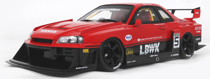 GTS570 GT SPIRIT 1/18 日産 スカイライン LB スーパーシルエット 2020 (レッド)