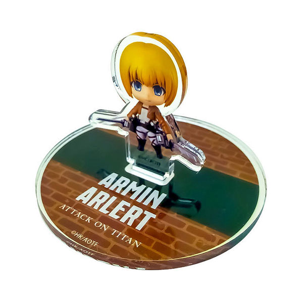 進撃の巨人 ねんどろいどぷらす カプセルスタンド アルミンA
