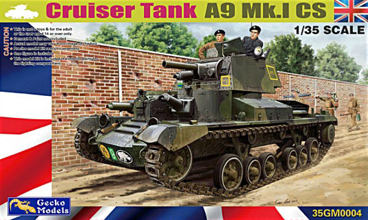 GEC35GM0004 ゲッコー・モデル 1/35 巡航戦車 A9 Mk.Ⅰ CS
