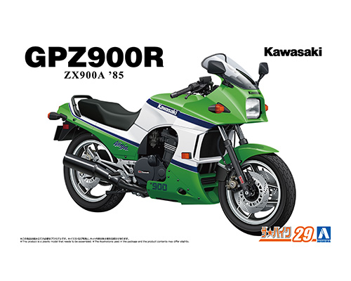 ザ☆バイク No.029 1/12 カワサキ ZX900A  GPZ900R Ninja '85