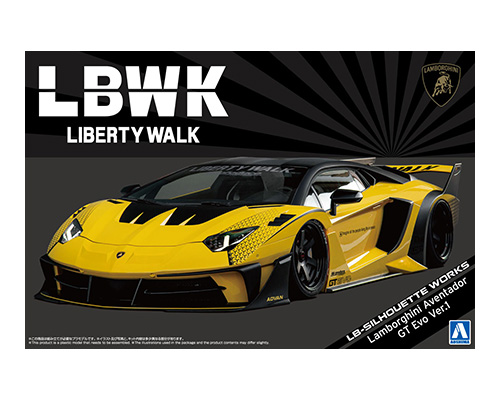 1/24 リバティーウォーク No.25 LBシルエットワークス アヴェンタドール GT Evo Ver.1