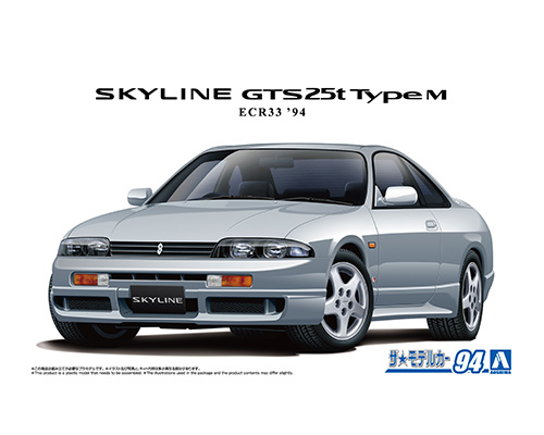 ザ☆モデルカー No.94 1/24 ニッサン ECR33 スカイラインGTS25t タイプM '94
