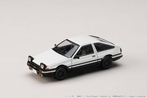 HJDMD001C HJ64 1/64 Toyota SPRINTER TRUENO (AE86)/頭文字D 藤原 拓海 VS 中里 毅