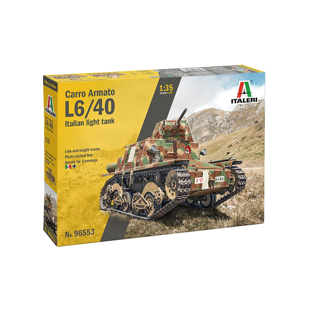IT96553 イタレリ 1/35 WW.II イタリア軍 カルロ・アルマートL6/40