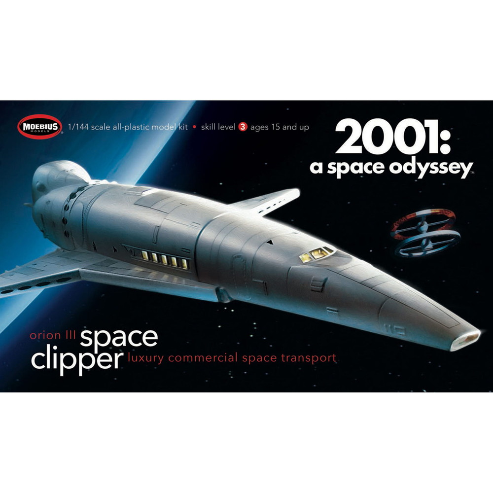 MOE2001-2R メビウスモデル 2001年宇宙の旅 1/160 オリオン号 スペースクリッパー