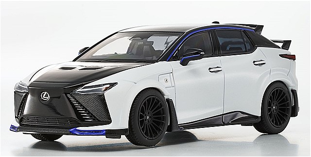 KS03945H2 KYOSHOオリジナル 1/43 LEXUS RZ600e 'F SPORT Performance ' ブラック & HAKUGINⅡ (白銀Ⅱ)