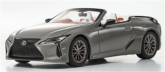 KS03942NGY KYOSHOオリジナル 1/43 LEXUS LC500 Convertible 'PINNACLE' (ニュートリノグレー)