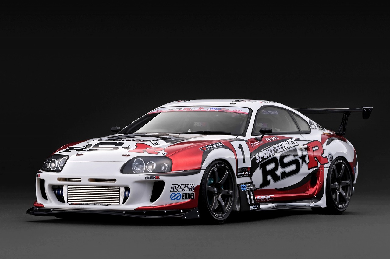 IG3884 IGモデル 1/18 Toyota Supra RZ (JZA80) White