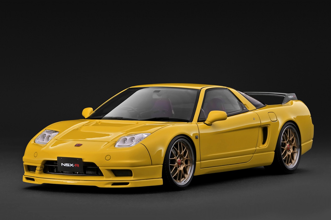 IG3910 IGモデル 1/18 HONDA NSX-R (NA2)  Yellow