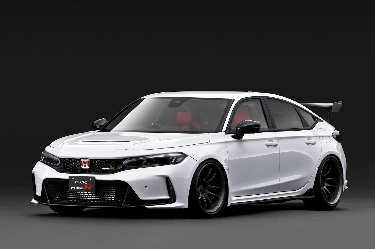IG3935 IGモデル 1/18 Honda Civic Type-R J'S Racing (FL5) White