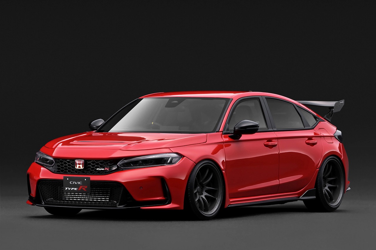 IG3937 IGモデル 1/18 Honda Civic Type-R J'S Racing (FL5) Red