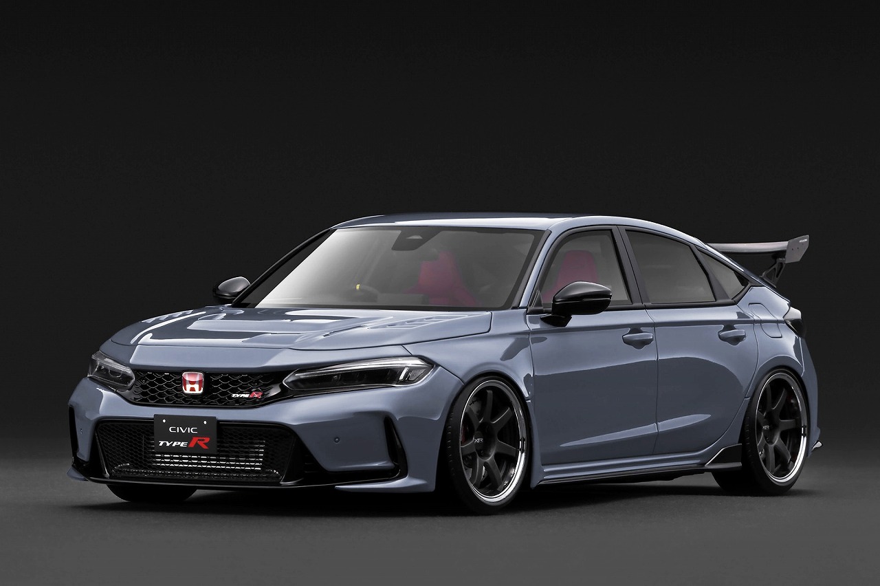 IG3939 IGモデル 1/18 Honda Civic Type-R J'S Racing (FL5) Gray
