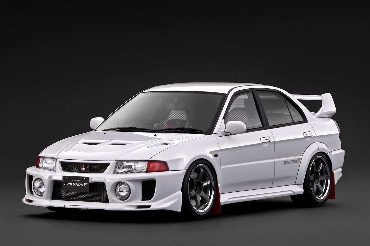 IG4017 IGモデル 1/18 Mitsubishi LANCER EVOLUTION V (CP9A) White