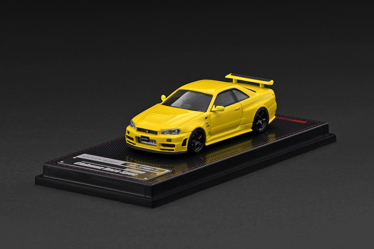 IG4176 IGモデル 1/64 Nissan Skyline GT-R (BNR34) NISMO customized Yellow