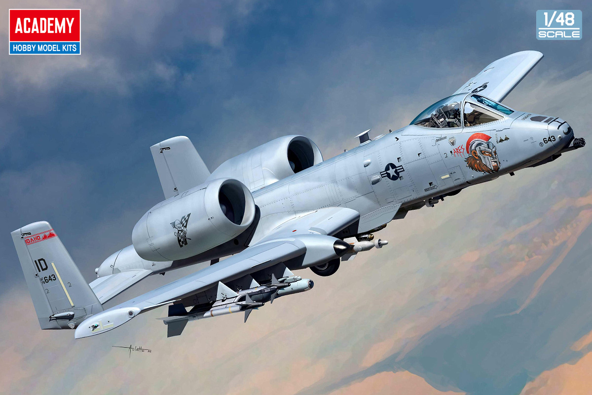 12379 アカデミー 1/48 A-10C サンダーボルトⅡ 'ノーズアート'