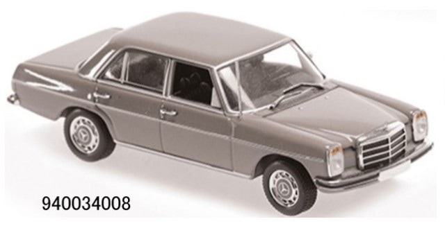 940034008 MINICHAMPS 1/43 メルセデス ベンツ 200/8 -1968- グレー