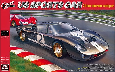 MAG00019 MAGNIFIRE(マグニファイア) 1/12 US SPORTS CAR 24hour endurance racing car
