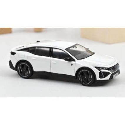 474812 NOREV 1/43 プジョー 408 GT ハイブリッド 2023 パールホワイト