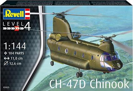 03825 ドイツレベル 1/144 CH-47D チヌーク