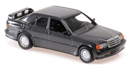 940035601 MINICHAMPS 1/43 メルセデス ベンツ 190 E 23-16 1984 ブラックメタリック