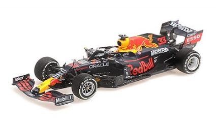 410212333 ミニチャンプス 1/43 レッドブル レーシング ホンダ RB16B マックス・フェルスタッペン アブダビGP 2021 ウィナー ワールドチャンピオン