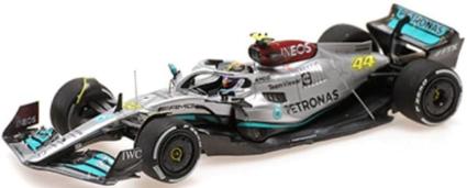 417221244 MINICHAMPS1/43 メルセデス AMG ペトロナス F1チーム F1 W13 E パフォーマンス ルイス・ハミルトン フランスGP 2022 F1参戦300戦