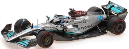 417223163 MINICHAMPS1/43 メルセデス AMG ペトロナス F1チーム F1 W13 E パフォーマンス ジョージ・ラッセル ハンガリーGP 2022 初ポールホ