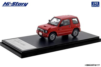 HS459RE Hi-Story 1/43 MITSUBISHI PAJERO MINI VR-Ⅱ (1994)  モナコレッド