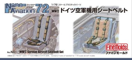 NA1 1/72 ドイツ空軍機用シートベルト