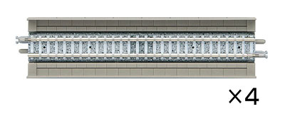 1821 高架橋付PCレールHS140-PC(F)(4本セット)