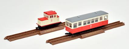 315220 鉄道コレクション ナローゲージ80想い出の尾小屋鉄道DC121タイプ+ホハフ3タイプ 2両セット