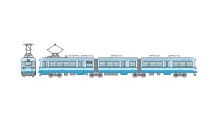 323327 鉄道コレクション筑豊電気鉄道2000形2003号(青)