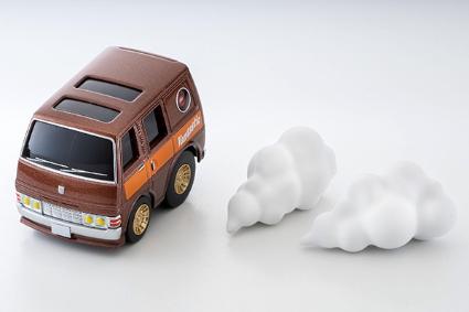 QS-12a 日産キャラバン(初代) カスタム仕様(茶)