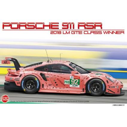 PN24040 プラッツ/nunu 1/24 レーシングシリーズ ポルシェ 911 (タイプ991) RSR 2018 ル・マン24時間レース クラスウィナー