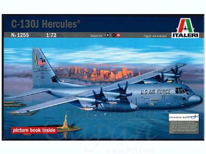 IT1255 イタレリ 1/72 アメリカ空軍 C-130J ハーキュリーズ (IT1255)