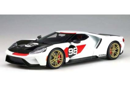 GTS037US GT SPIRIT 1/18 フォード GT #98 ヘリテージエディション (ホワイト) US Exclusive