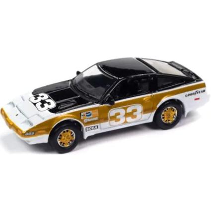 JLSP298B Johnny Lightning 1/64 1985 ニッサン 300ZX ホワイト/ゴールド/ブラック