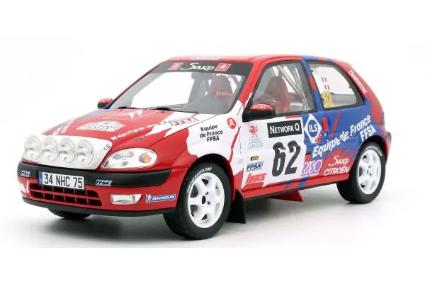 OTM978 OTTO MOBILE 1/18 シトロエン サクソ VTS RAC ラリー 2000 #62