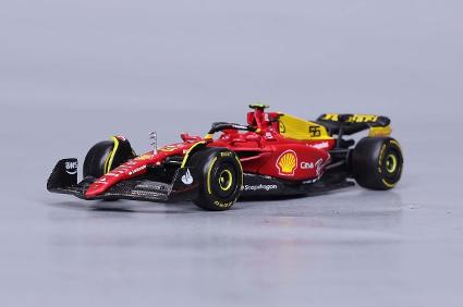 18-36832S75 ブラゴ 1/43 スクーデリア フェラーリ F1-75(2022)  イタリアGP 75th ANIV スペシャルカラー No.55. C.サインツ