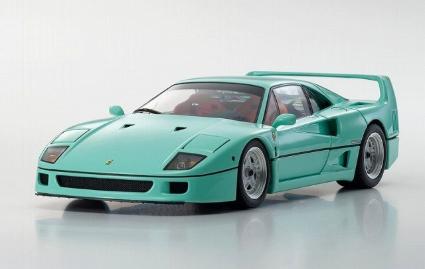 KS08416MG KYOSHOオリジナル 1/18 フェラーリ F40 (ミントグリーン)