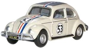 OX76VWB001 OXFORD 1/76 VW ビートル No.53 パールホワイト